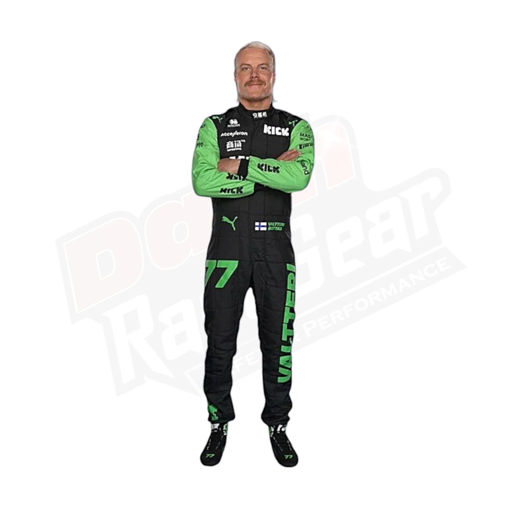 2024 Valtteri Bottas Kick Sauber F1 Team Stake Race Suit - Dash Racegear
