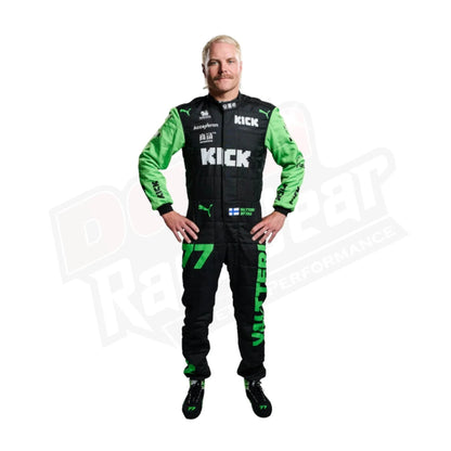 2024 Valtteri Bottas Kick Sauber F1 Team Stake Race Suit - Dash Racegear