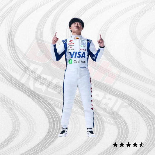 2024 Yuki Tsunoda F1 Team Race Suit - Las Vegas - Dash Racegear
