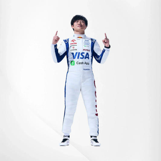 2024 Yuki Tsunoda F1 Team Race Suit - Las Vegas - Dash Racegear
