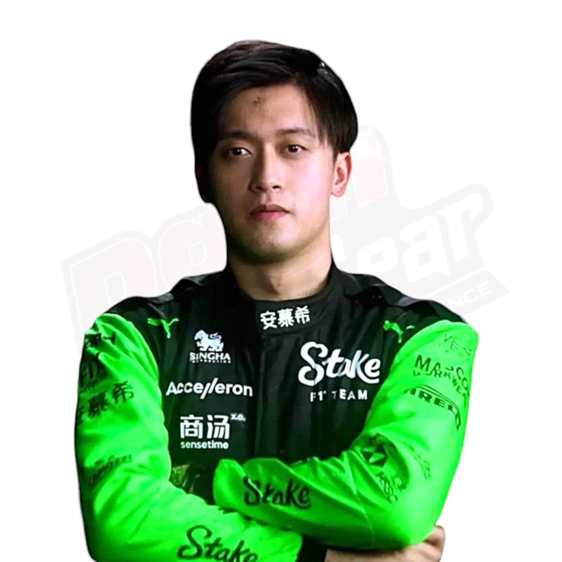 2024 Zhou Guanyu Kick Sauber F1 Team Stake Race Suit - Dash Racegear