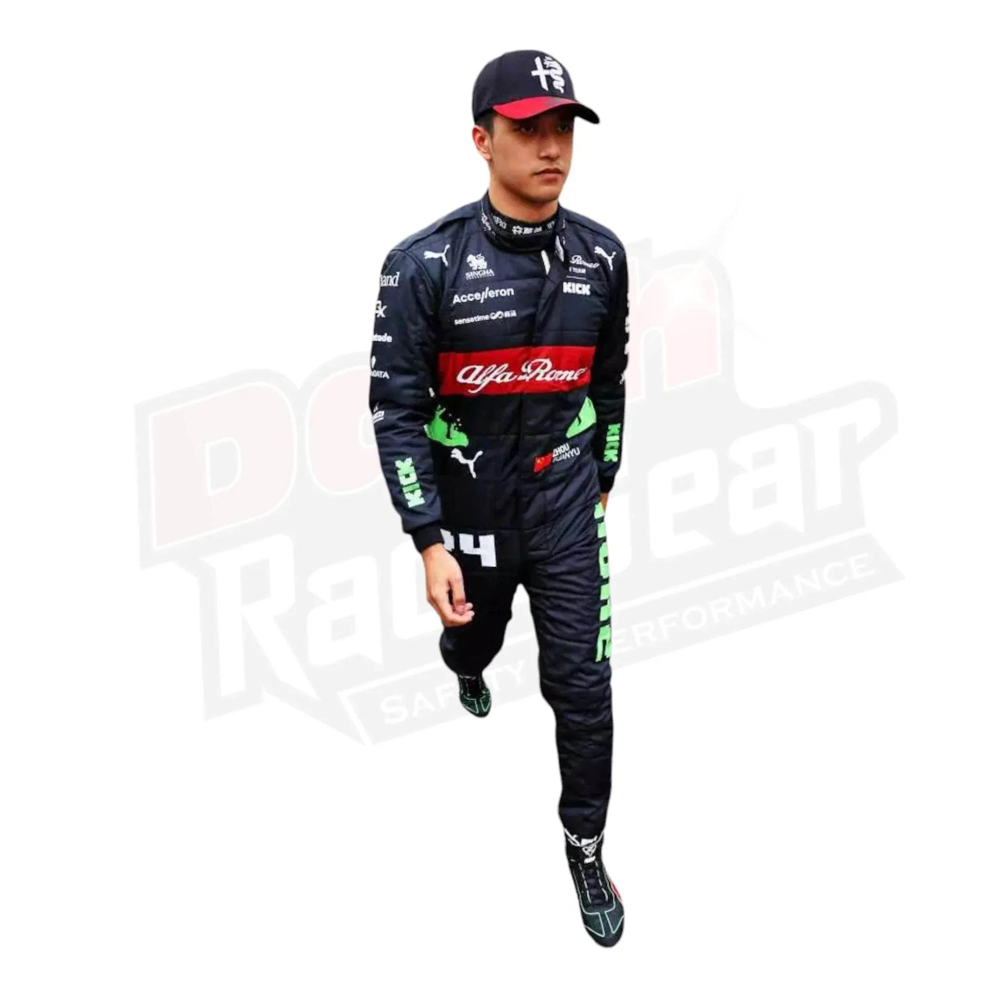 2024 Zhou Guanyu Race Suit Alfa Romeo F1 Team KIDS - Dash Racegear