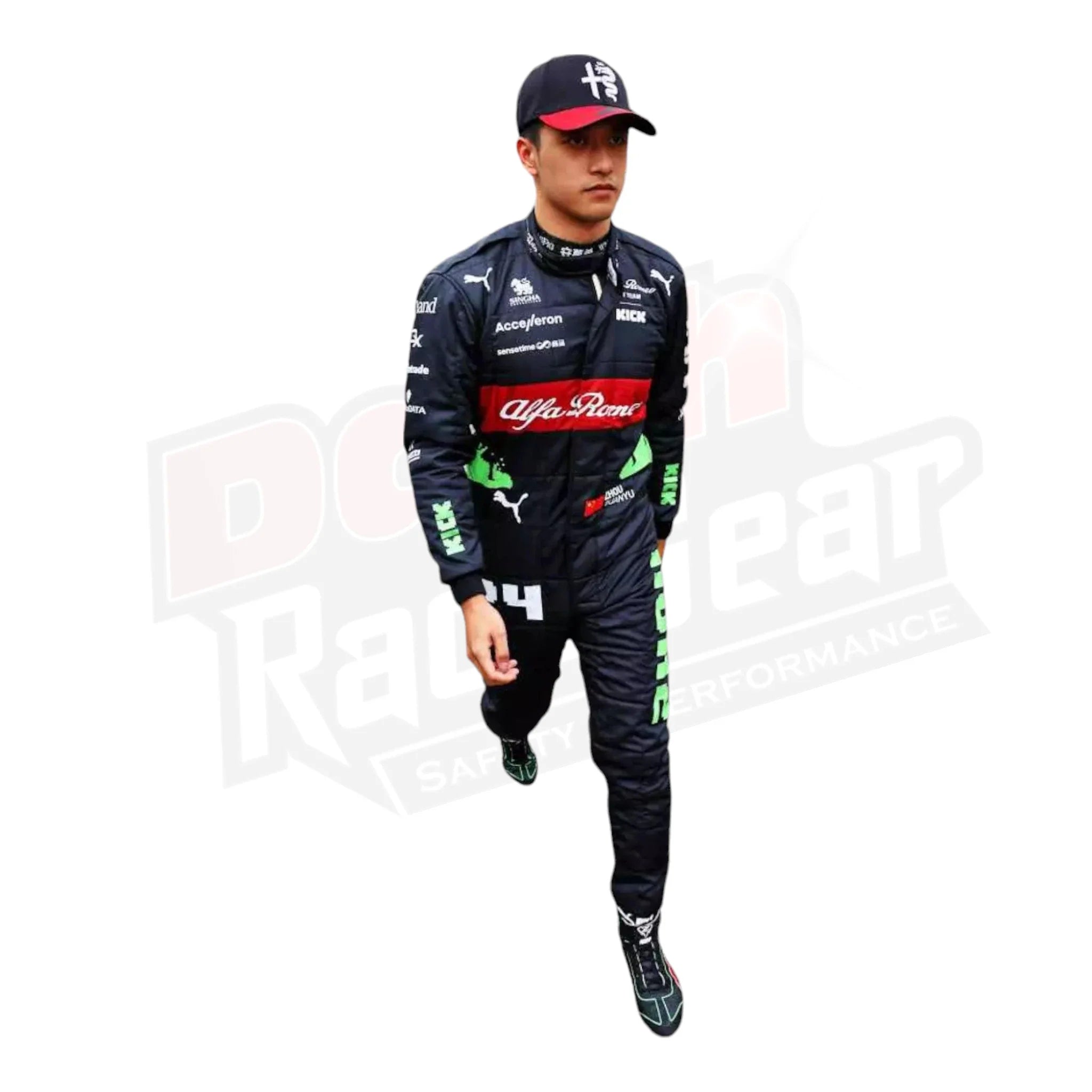 2024 Zhou Guanyu Race Suit Alfa Romeo F1 Team - Dash Racegear