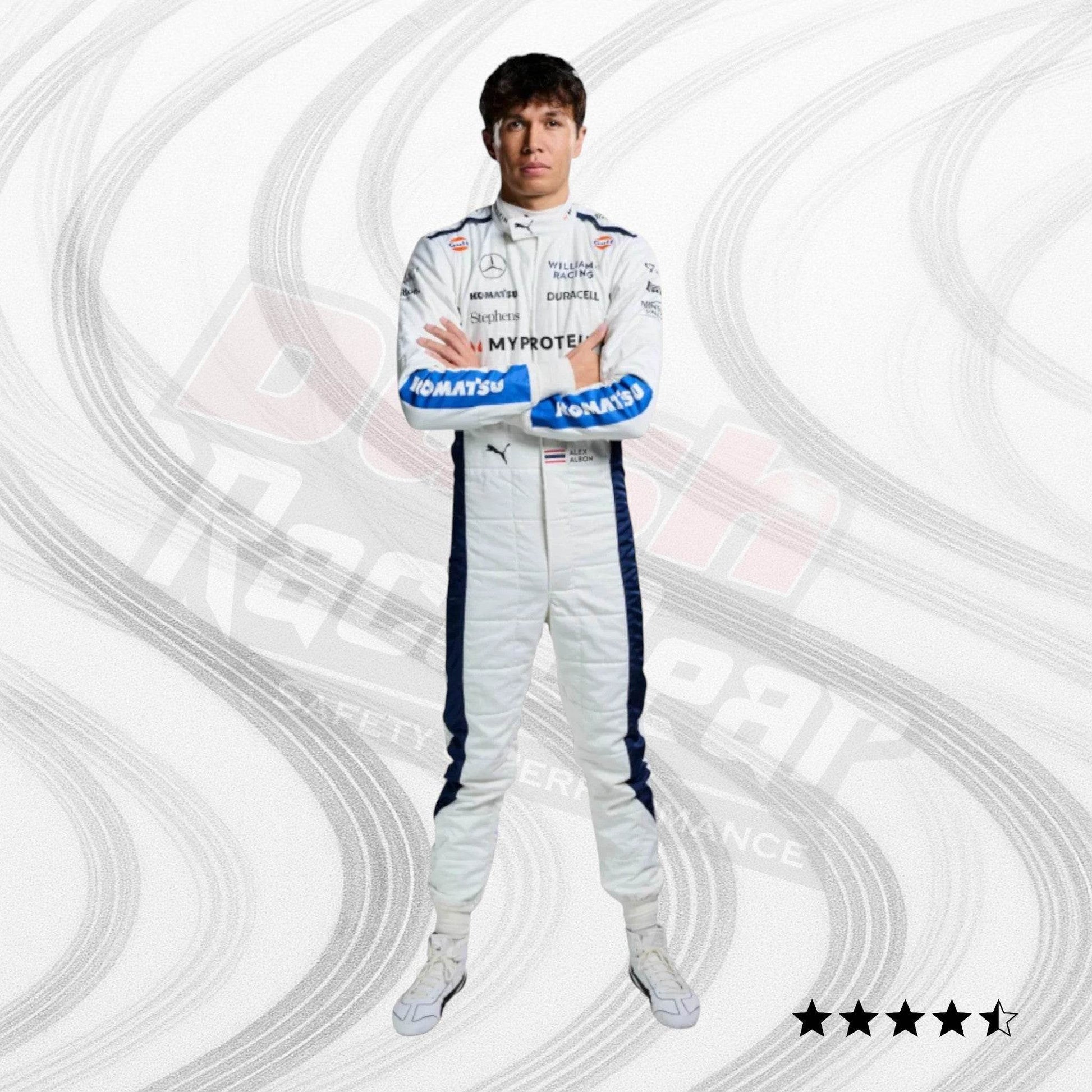 2024 Alex Albon Williams F1 Team Race Suit - Dash Racegear