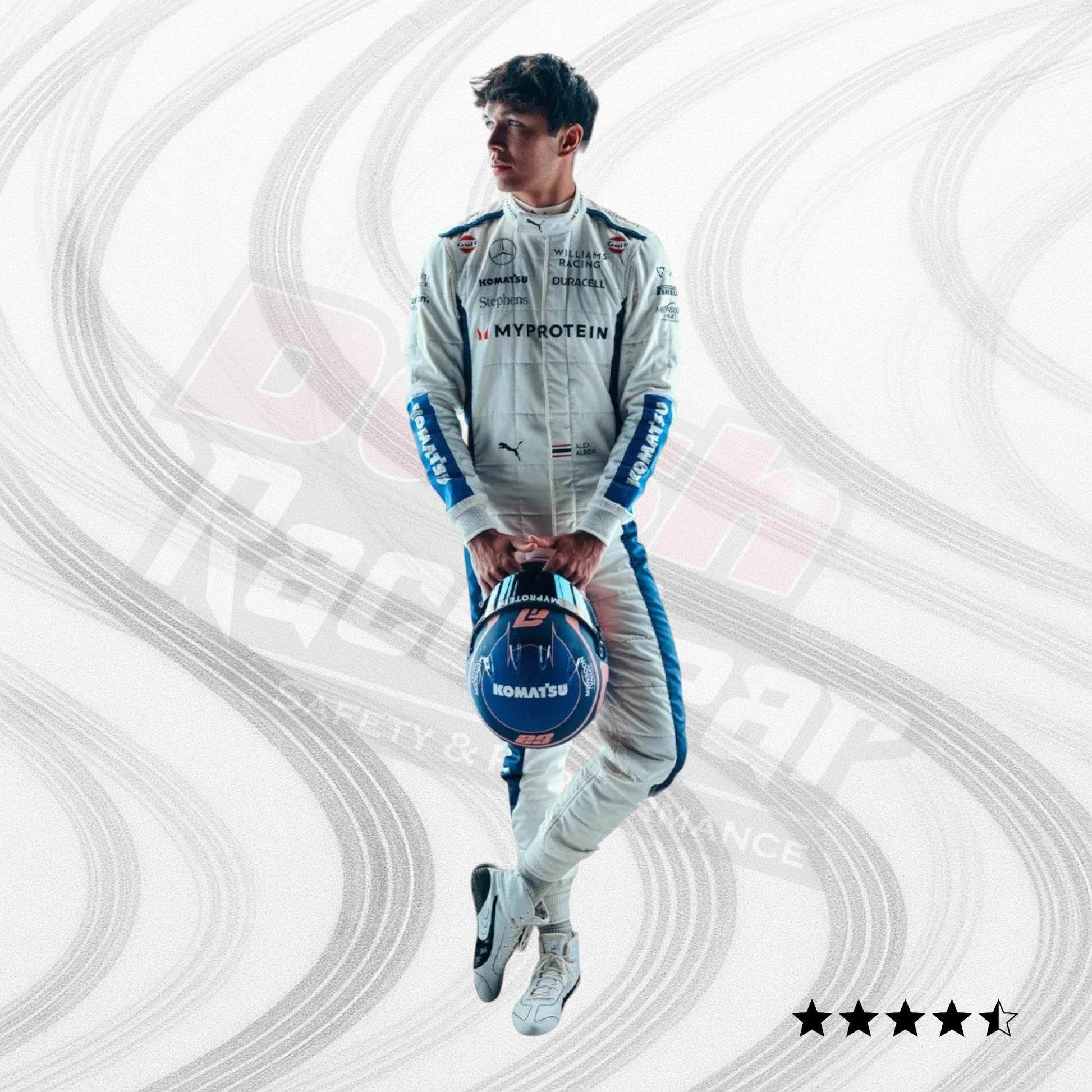 2024 Alex Albon Williams F1 Team Race Suit - Dash Racegear