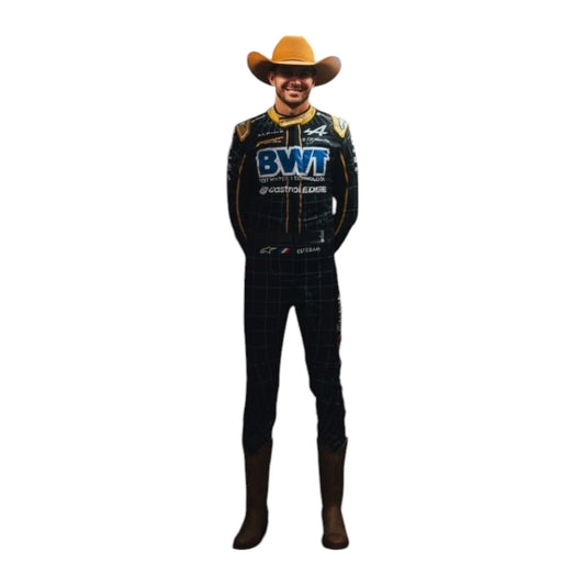 2024 New Esteban Ocon alpine Austin Grand Prix Race Suit - Dash Racegear