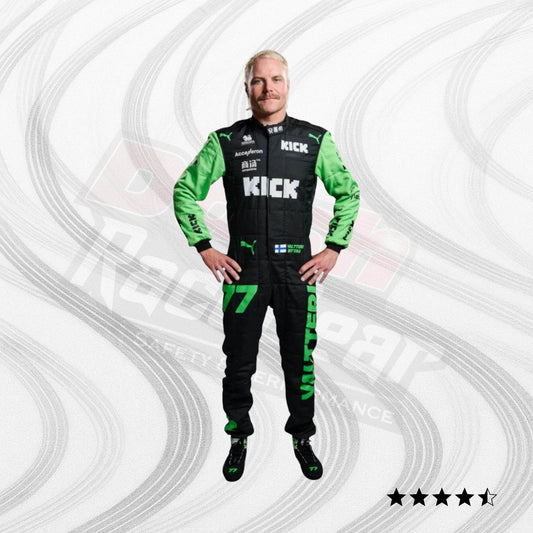 2024 Valtteri Bottas Kick Sauber F1 Team Stake Race Suit - Dash Racegear