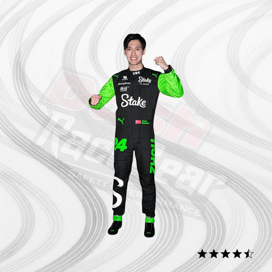 2024 Zhou Guanyu Kick Sauber F1 Team Stake Race Suit - Dash Racegear
