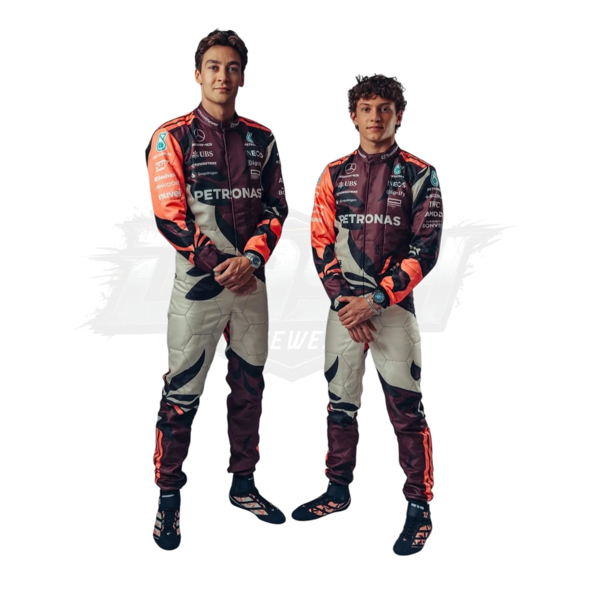 2025 George Russell Mercedes Racing Miami GP Race Suit
