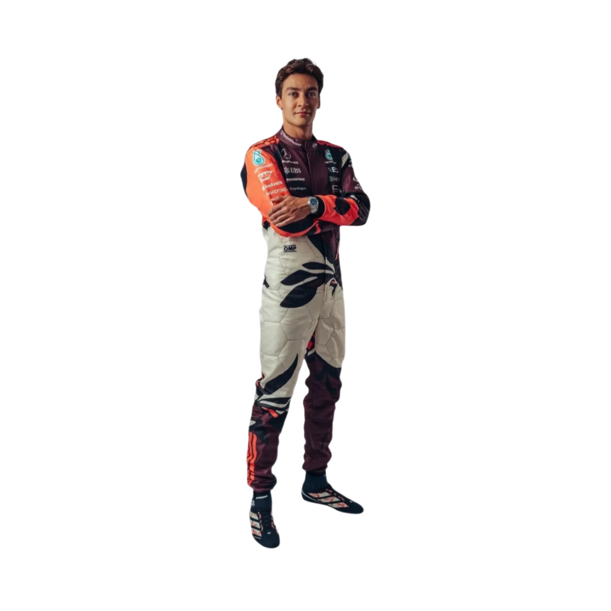 2025 George Russell Mercedes Racing Miami GP Race Suit