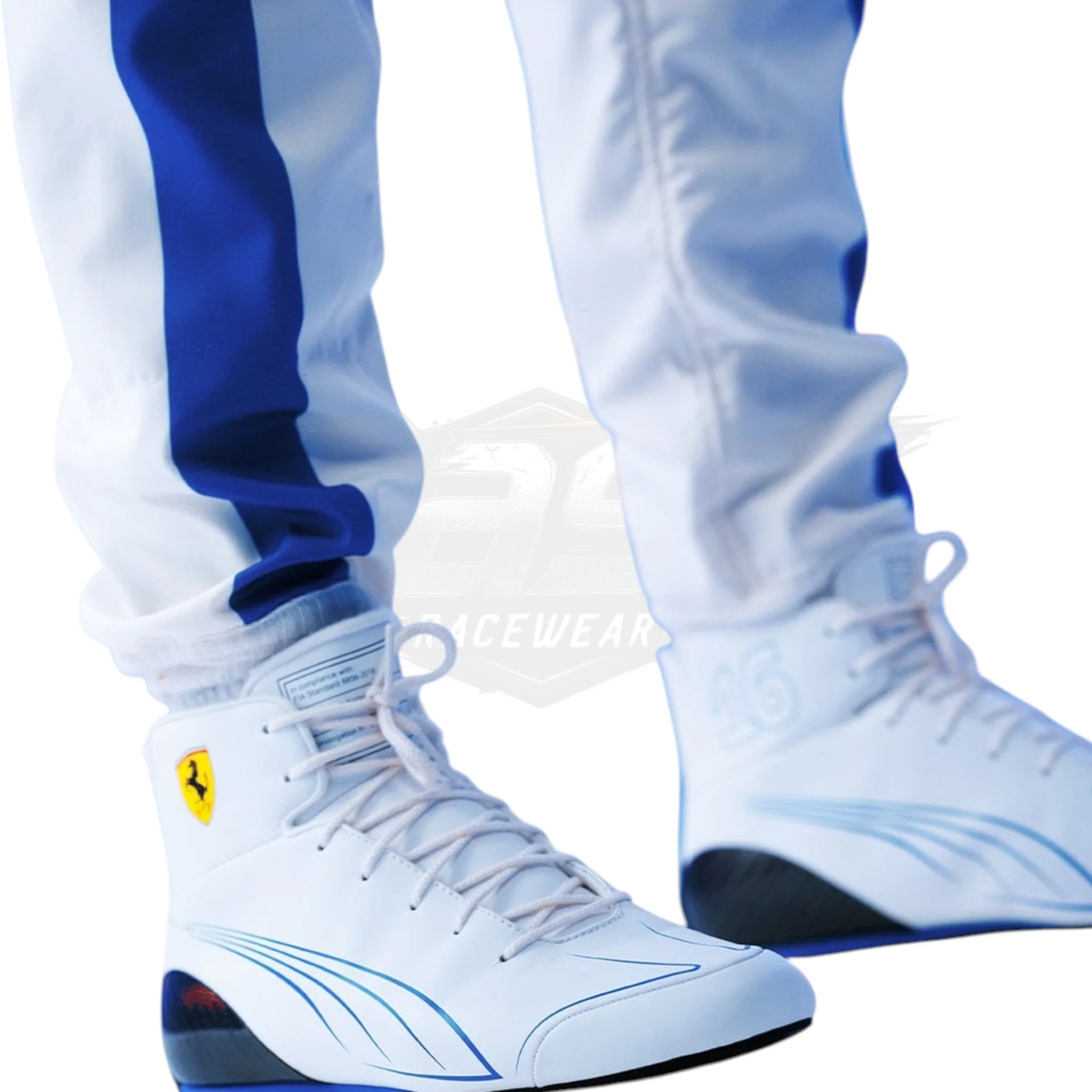 2025 Lewis Hamilton Ferrari Racing Miami GP Race Suit