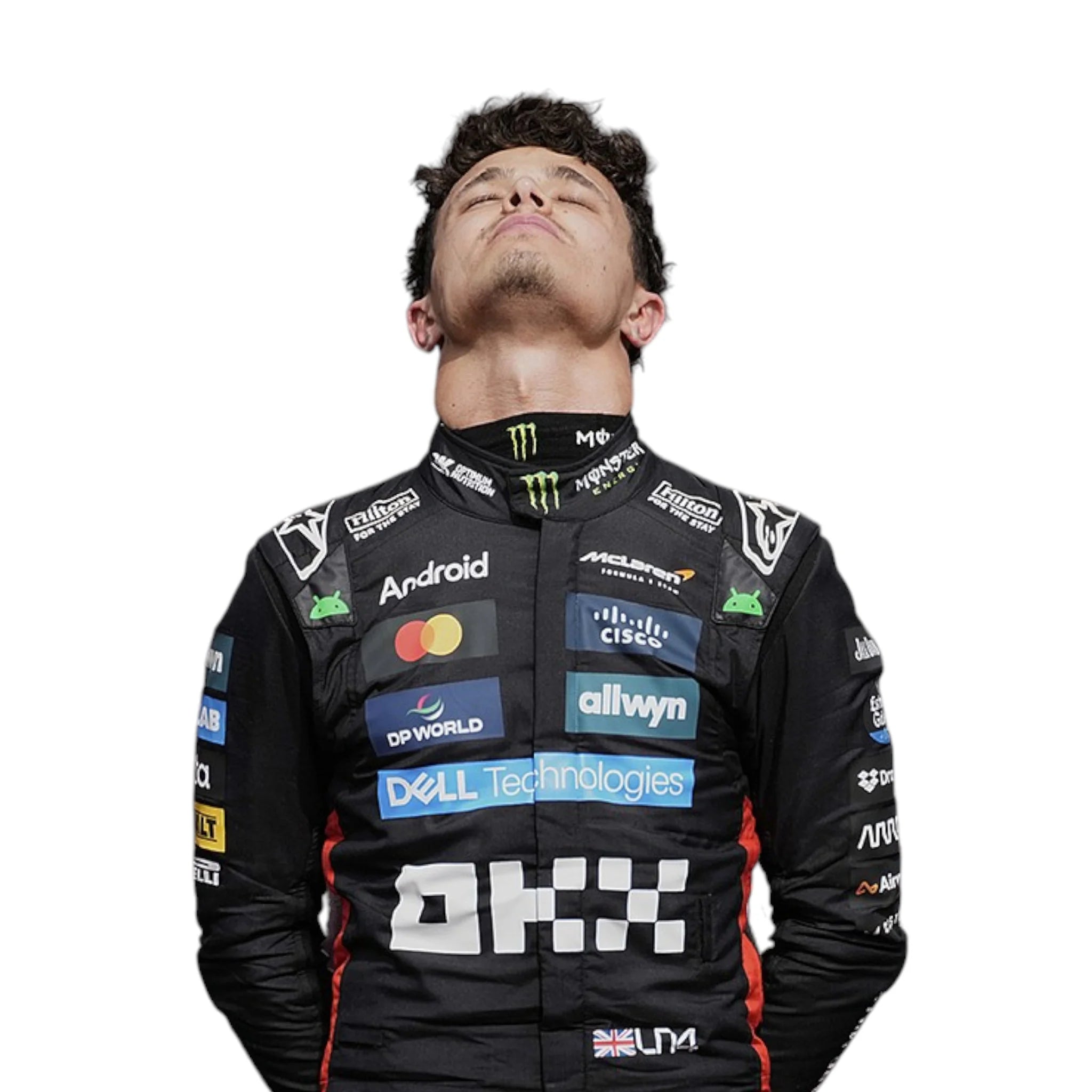 2025 Mclaren British GP F1 Team Race Suit