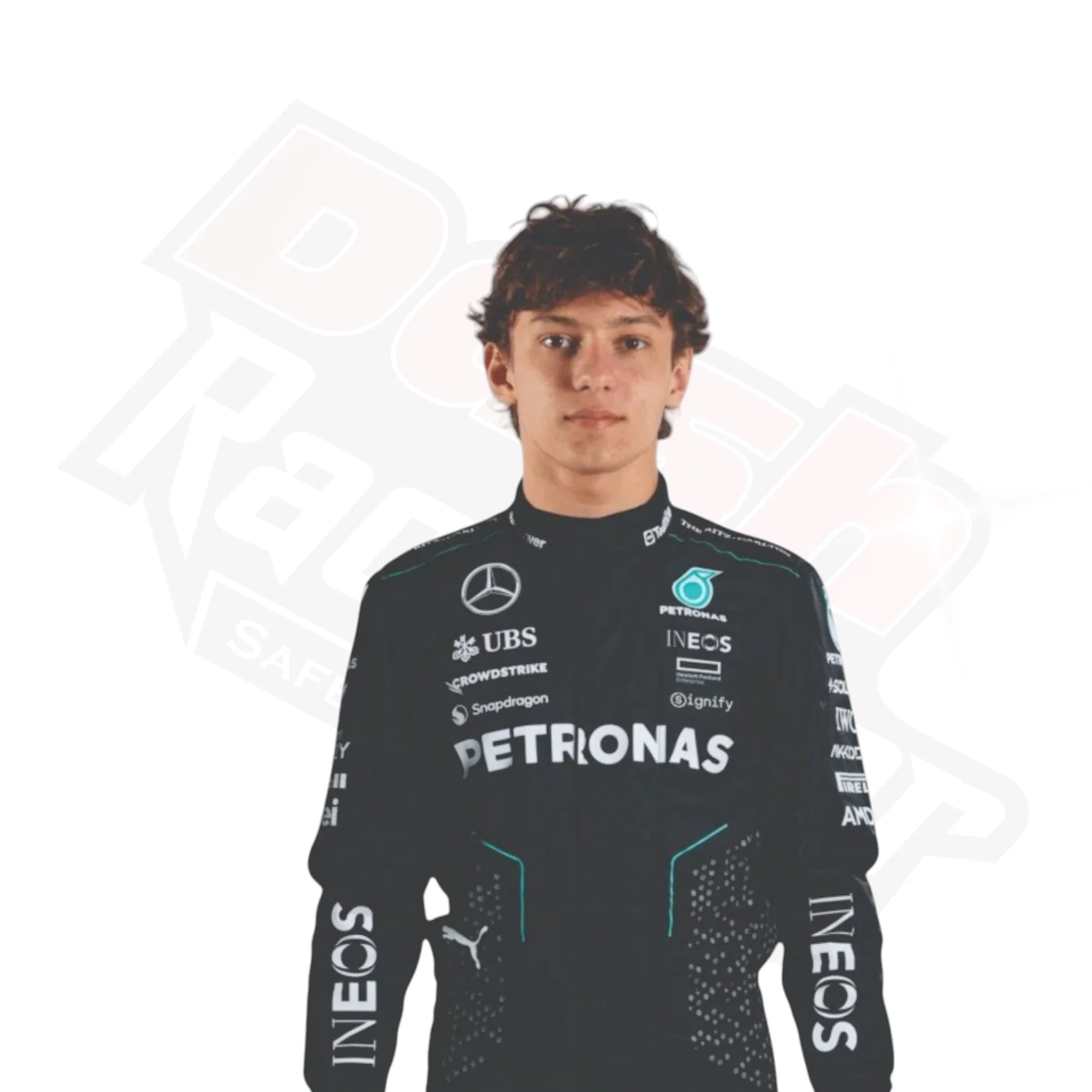 2025 Andrea Kimi Antonelli Mercedes Race Suit