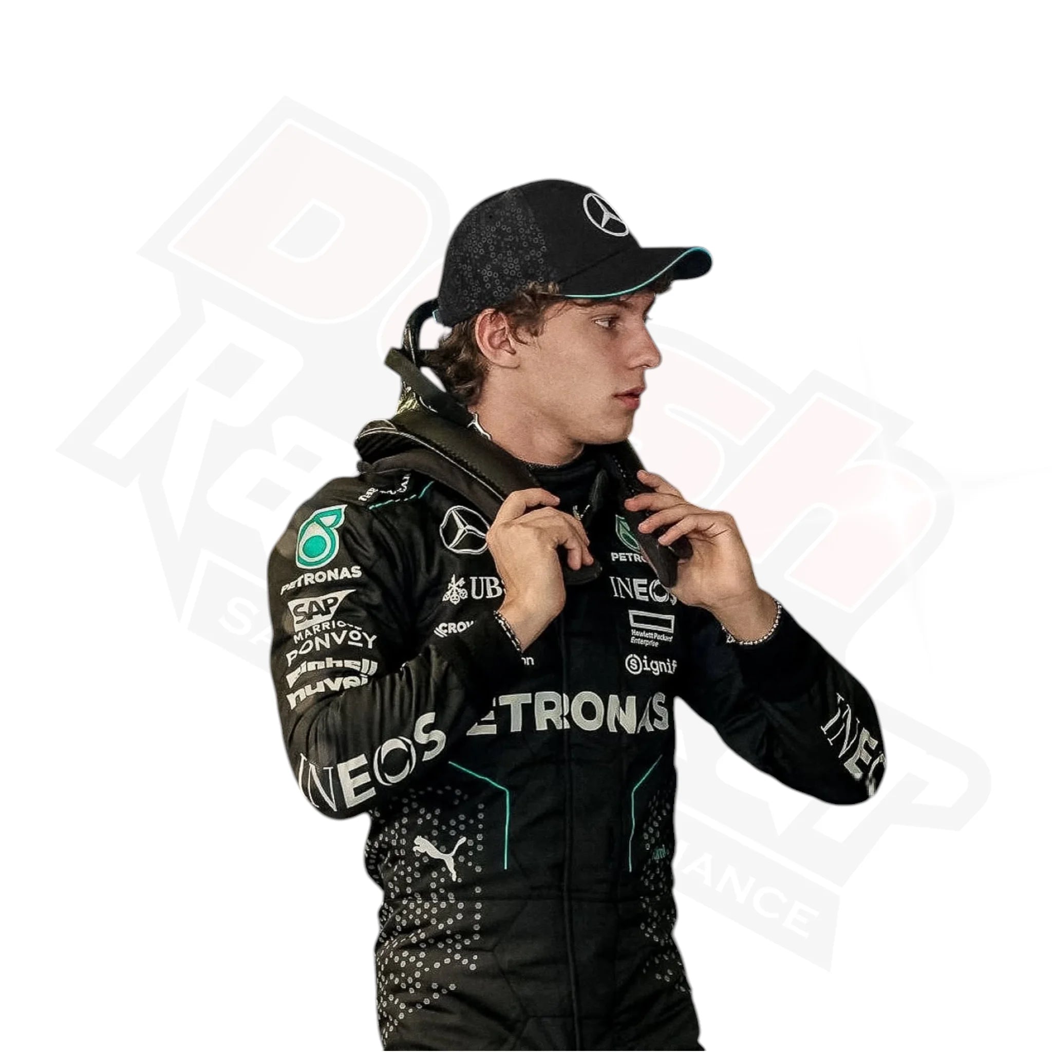 2025 Andrea Kimi Antonelli Mercedes Race Suit