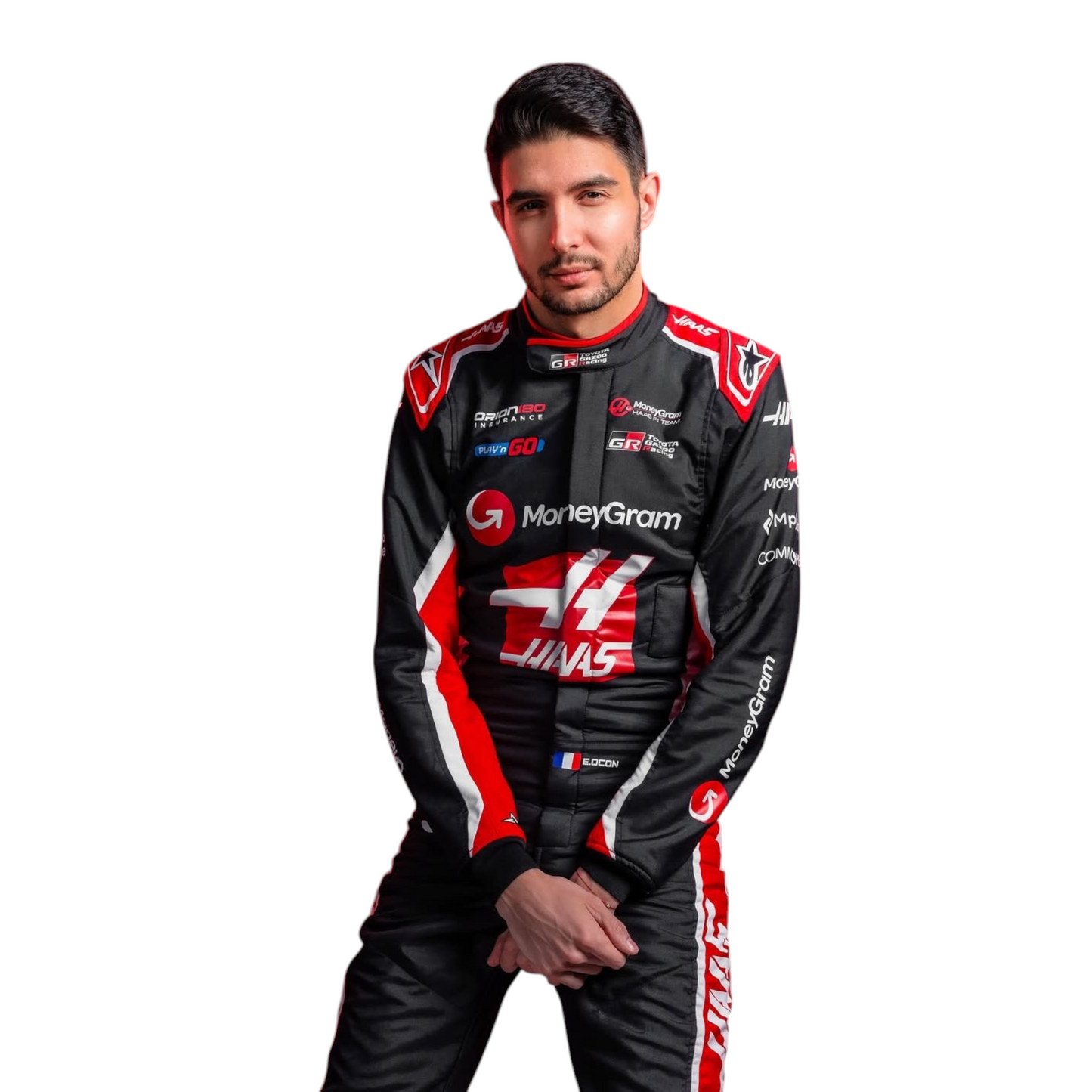 2025 Esteban Ocon Haas F1 Team Race Suit - Dash Racegear