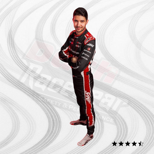 2025 Esteban Ocon Haas F1 Team Race Suit - Dash Racegear