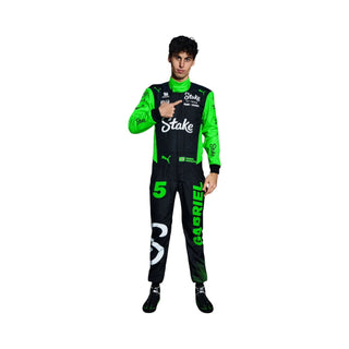 2025 Gabriel Bortoleto kick Sauber f1 Race Suit