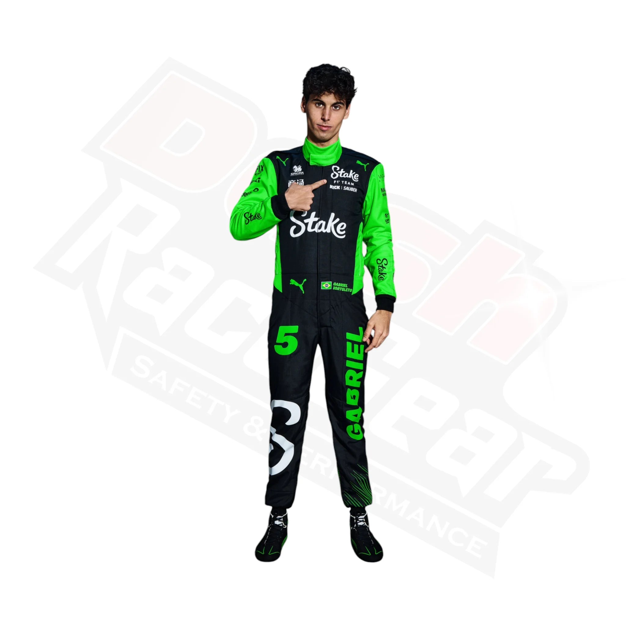 2025 Gabriel Bortoleto Kick Sauber f1 Race Suit