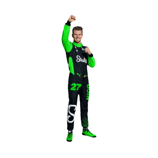 2025 Gabriel Bortoleto kick sauber F1 Race Suit - Dash Racegear