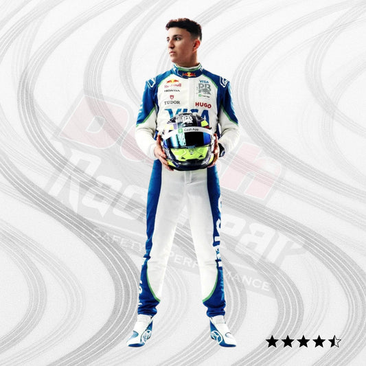 2025 Isack Hadjar Alphatauri Race Suit - Dash Racegear