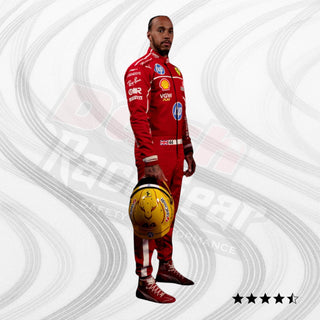 2025 Lewis Hamilton HP Race Suit Ferrari F1  Limited Edition