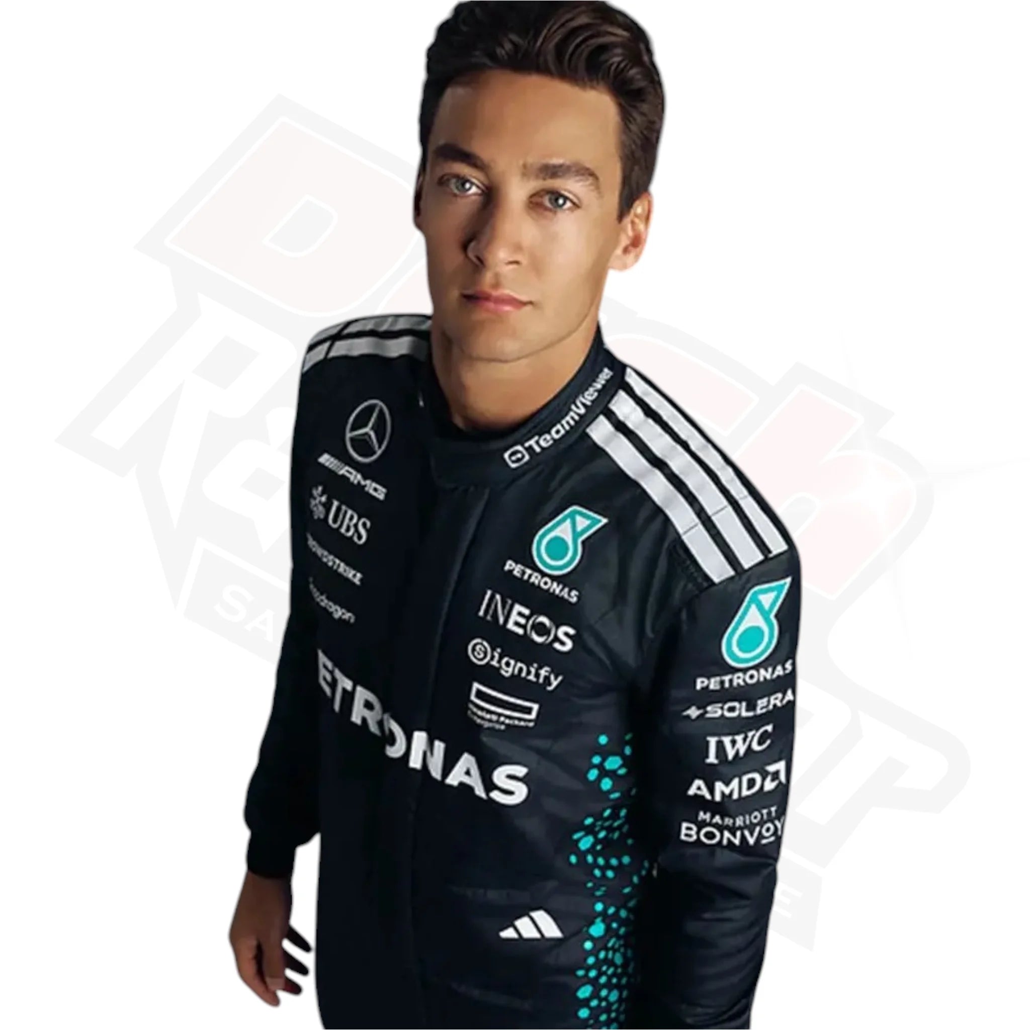 2025 George Russell Mercedes f1 Race Suit