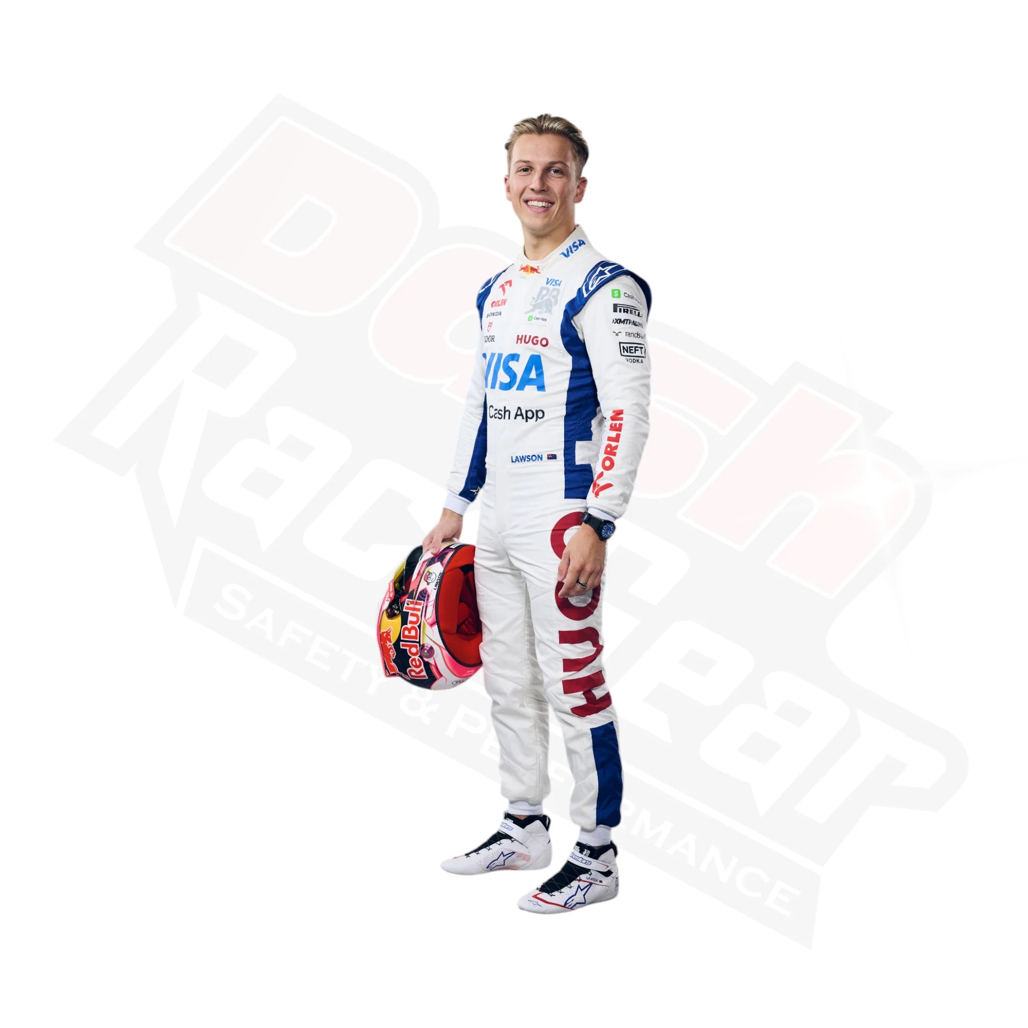 2025 Liam Lawson Alphatauri Race Suit