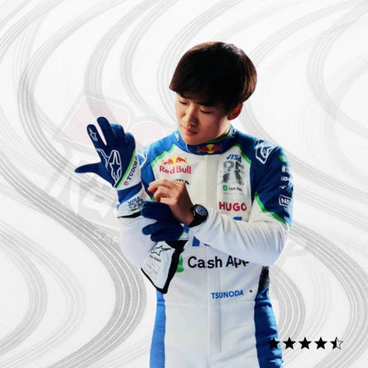 2025 Yuki Tsunoda Alphatauri Race Suit - Dash Racegear