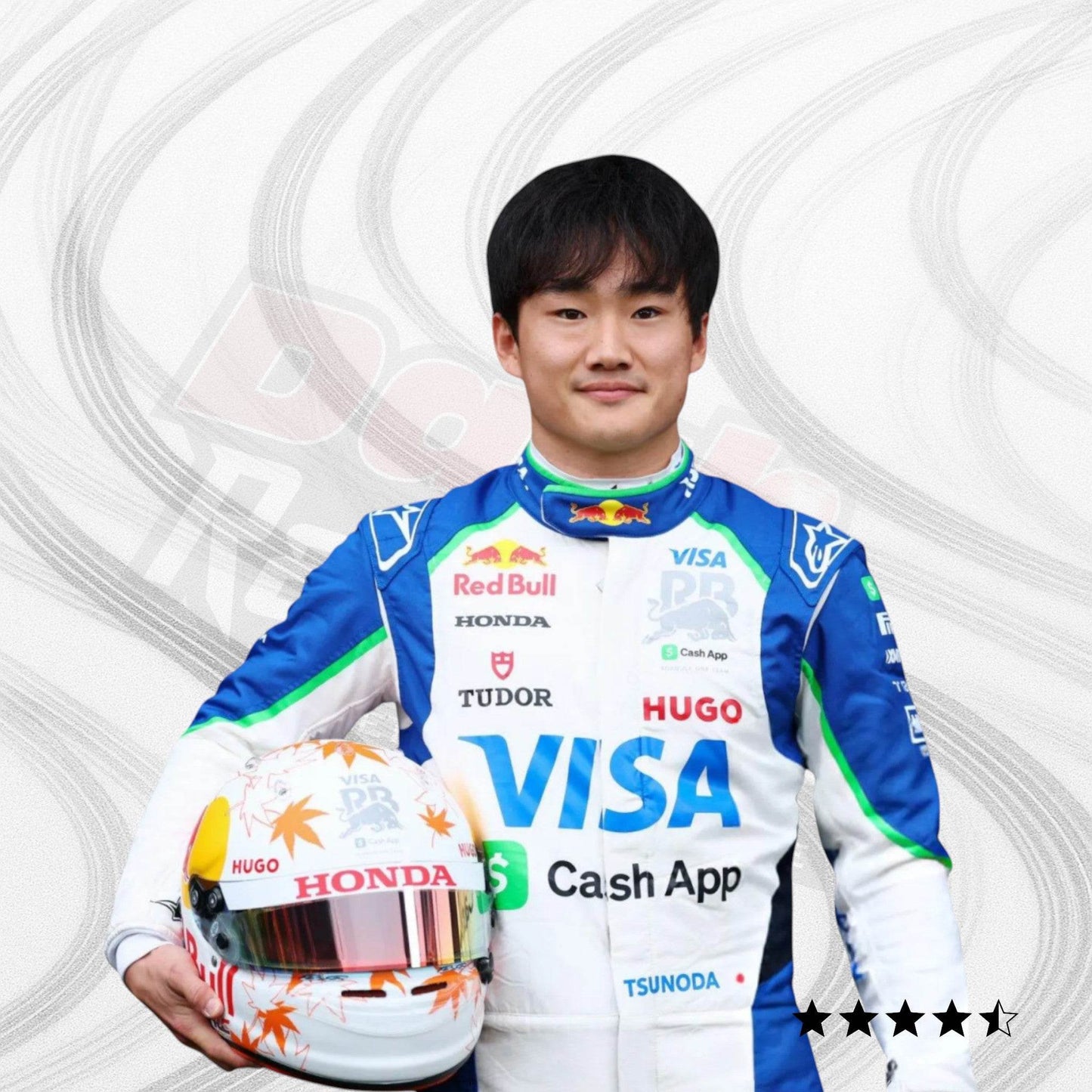 2025 Yuki Tsunoda Alphatauri Race Suit - Dash Racegear