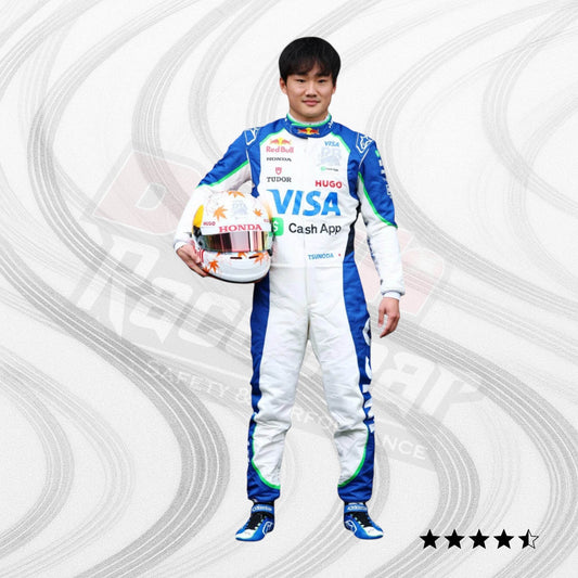 2025 Yuki Tsunoda Alphatauri Race Suit - Dash Racegear