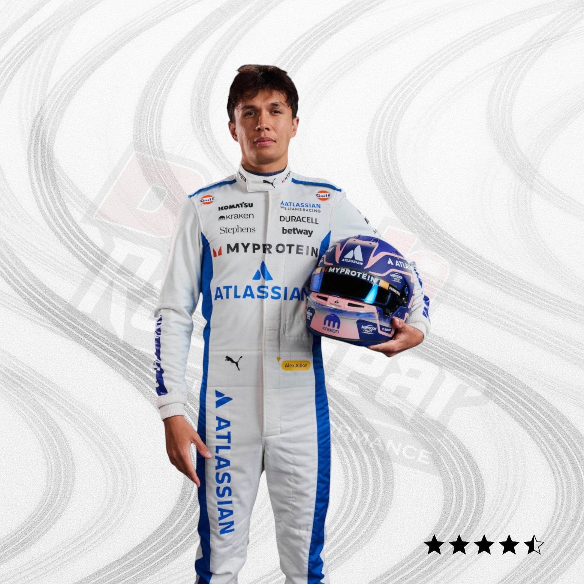 2025 Alexander Albon Williams F1 Race Suit - Dash Racegear