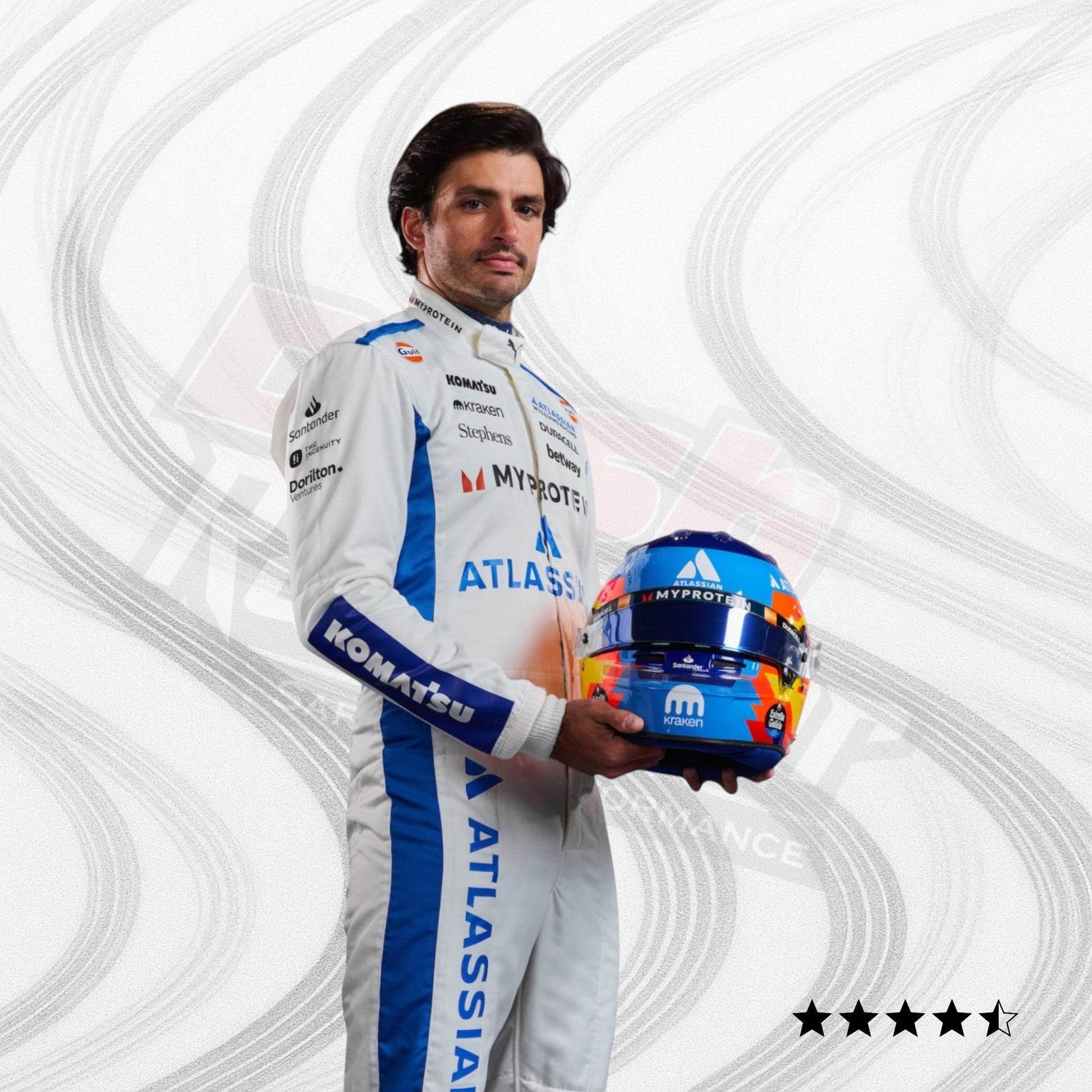 2025 Alexander Albon Williams F1 Race Suit - Dash Racegear