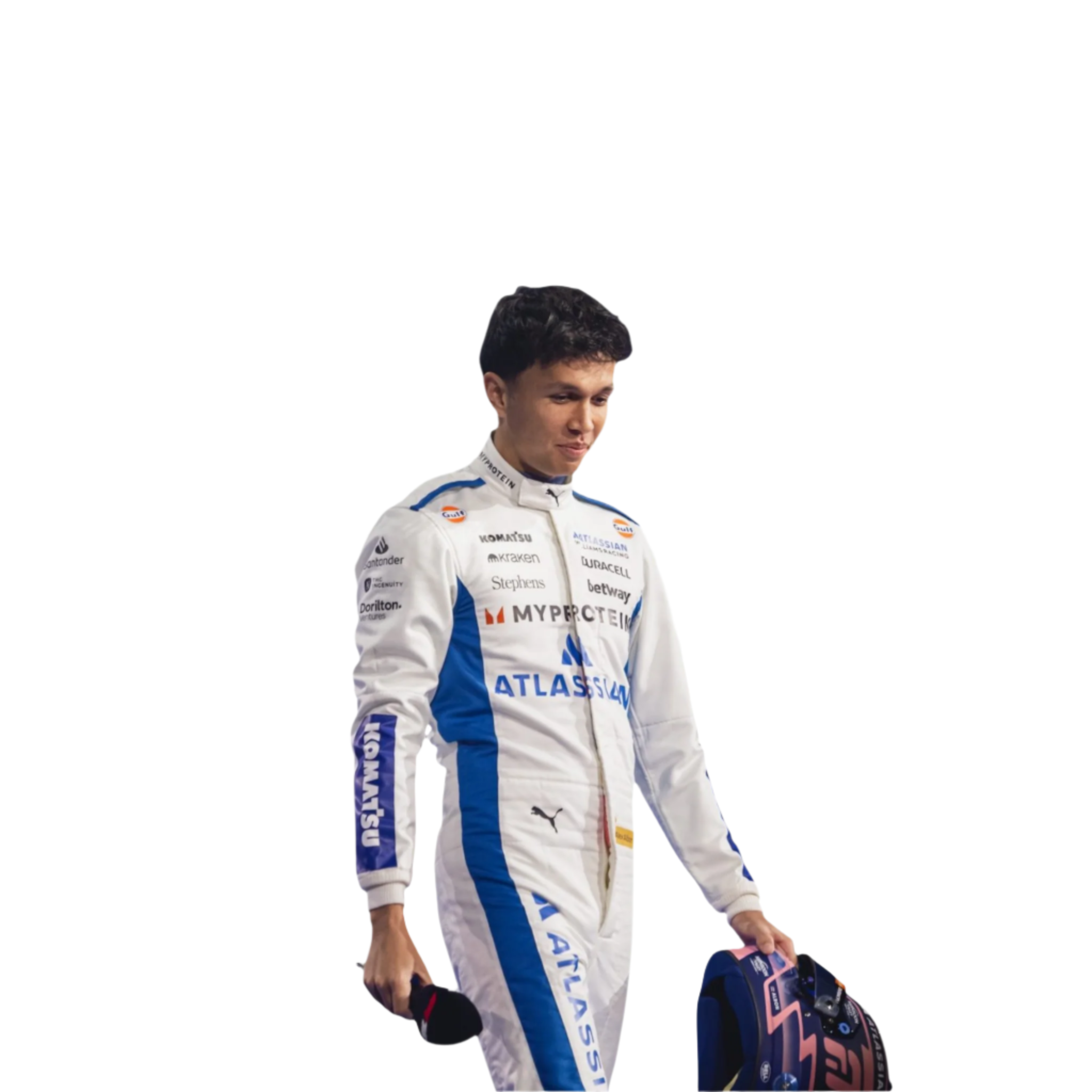 2025 Alexander Albon Williams F1 Race Suit