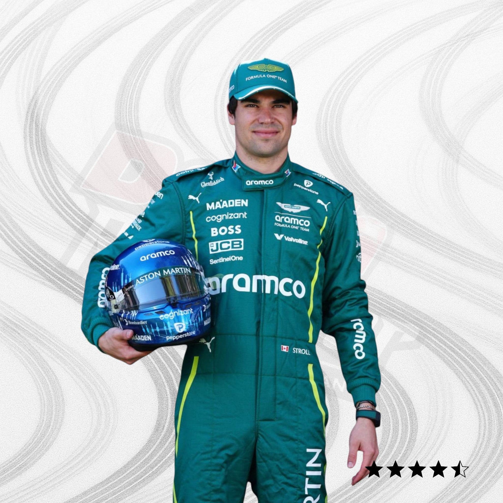 2025 Lance Stroll Aston Martin F1 Team Race Suit - Dash Racegear