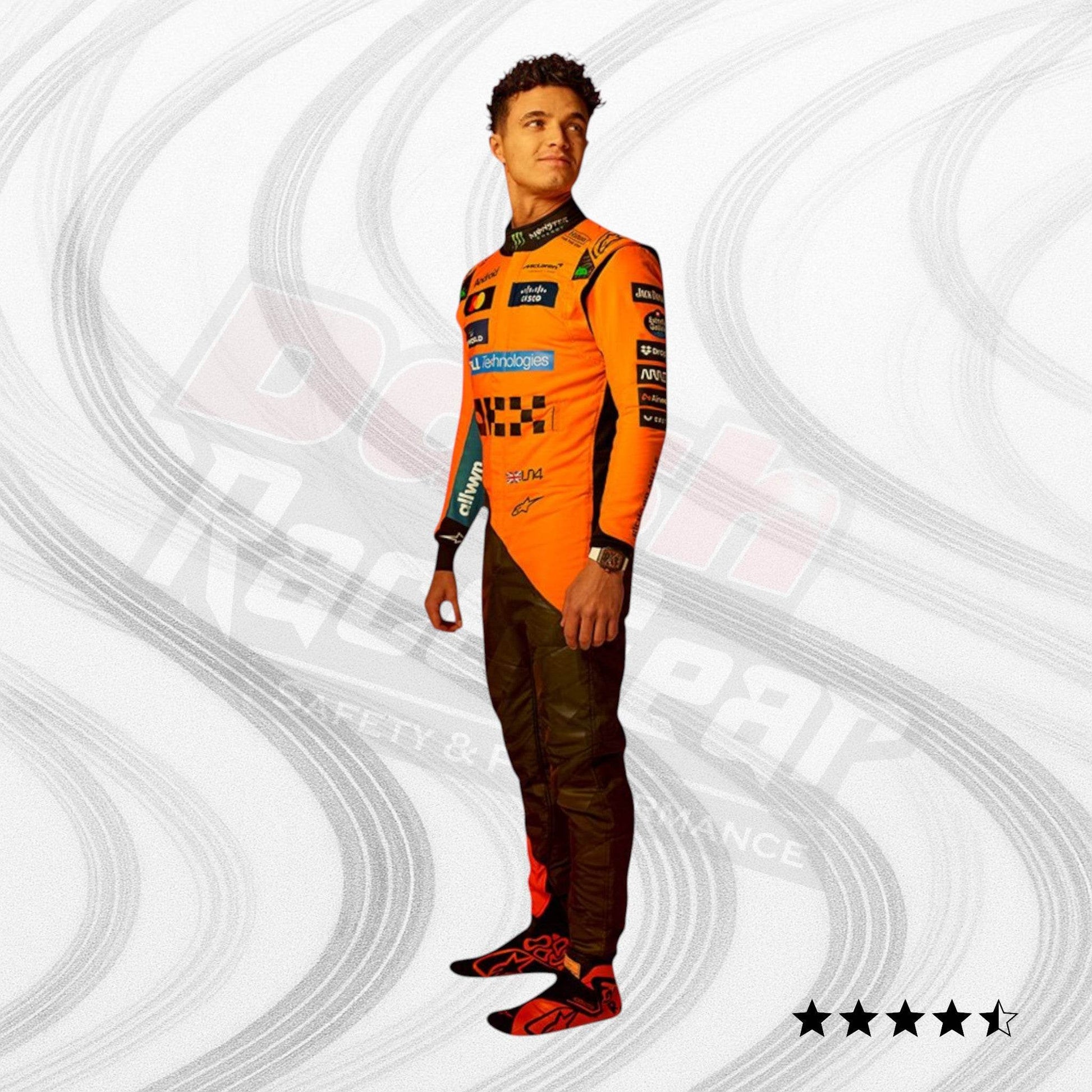 2025 Lando Norris McLaren F1 Team Race Suit - Dash Racegear