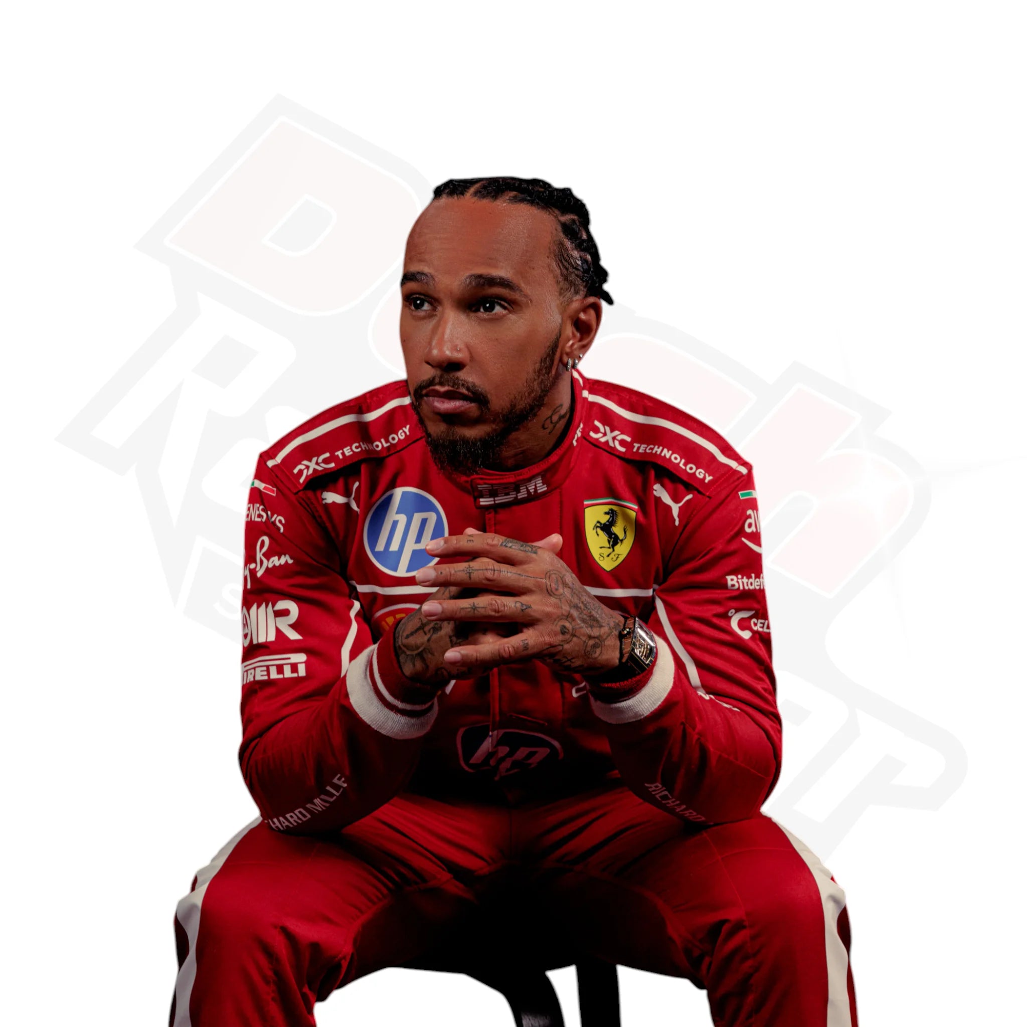 2025 Lewis Hamilton HP Race Suit