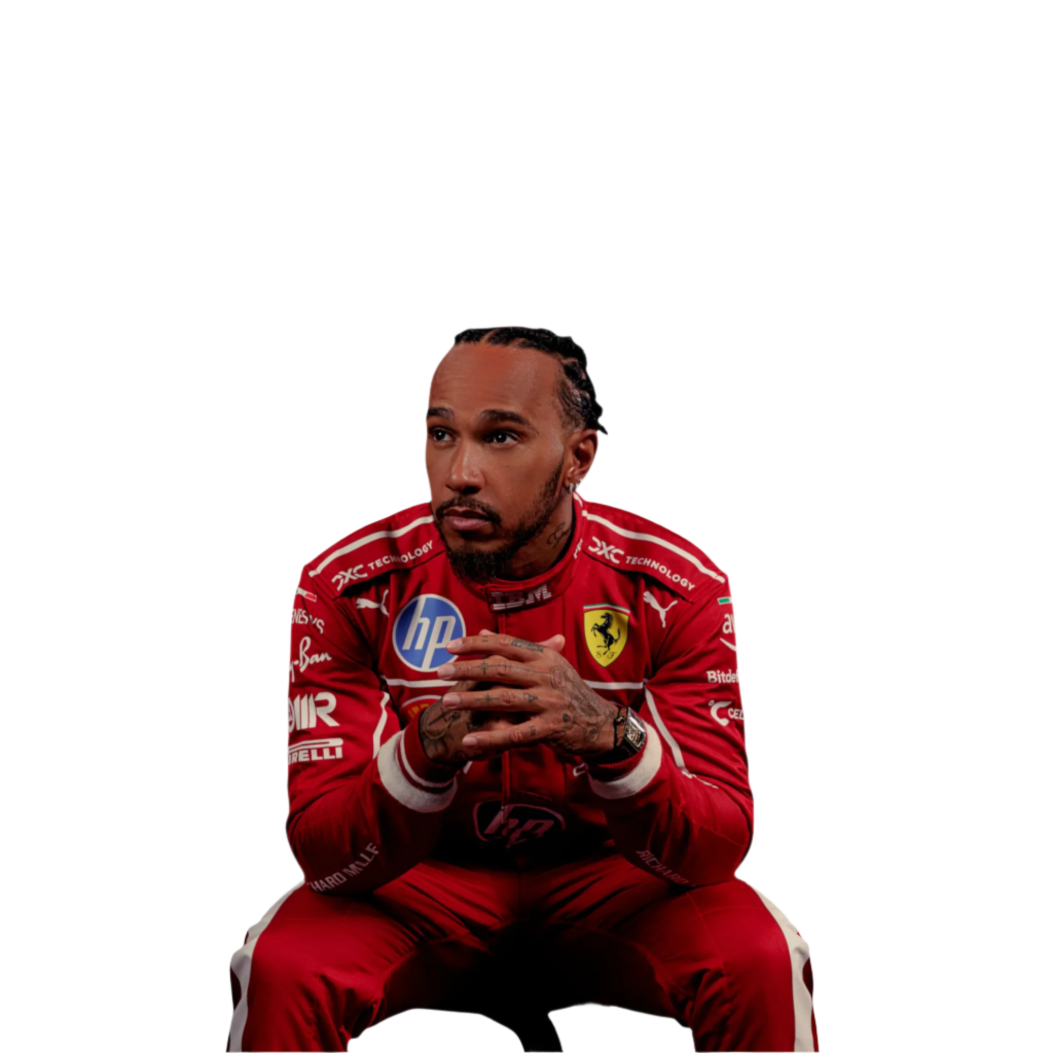 2025 Lewis Hamilton HP Race Suit