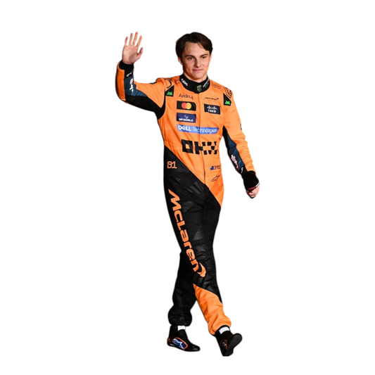 2025 Oscar Piastri McLaren F1 Team Race Suit - Dash Racegear