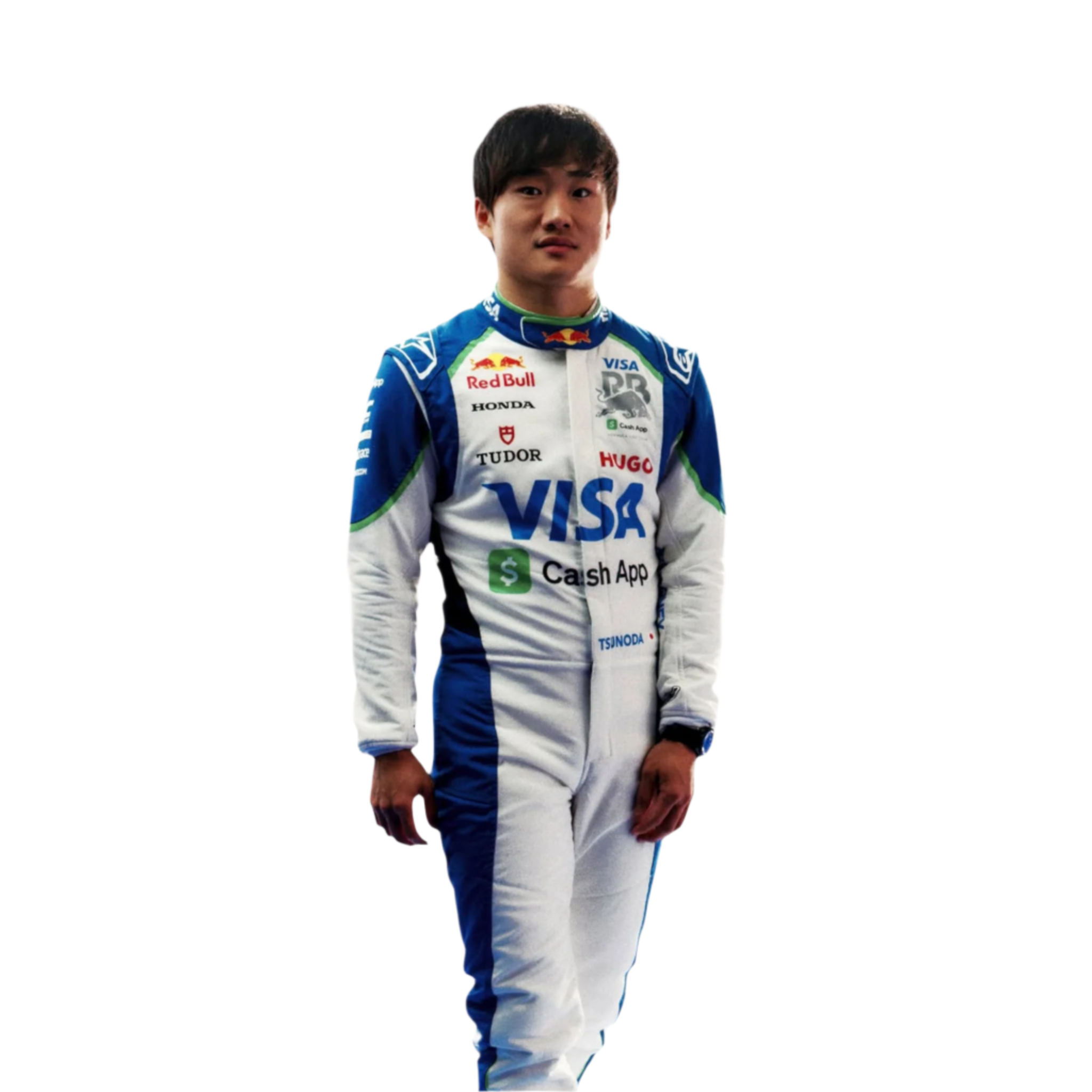 2025 Yuki Tsunoda Alphatauri Race Suit