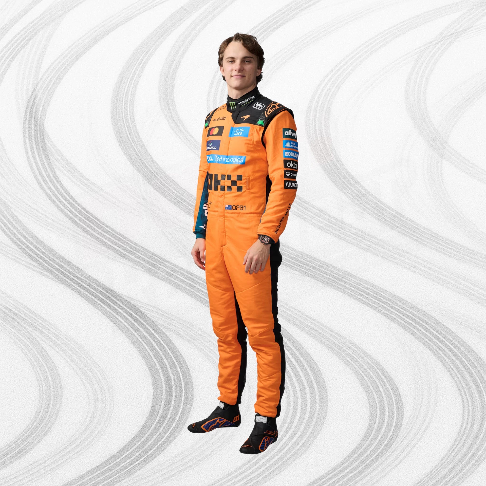 Oscar Piastri 2026 F1 Race Suit Replica – McLaren