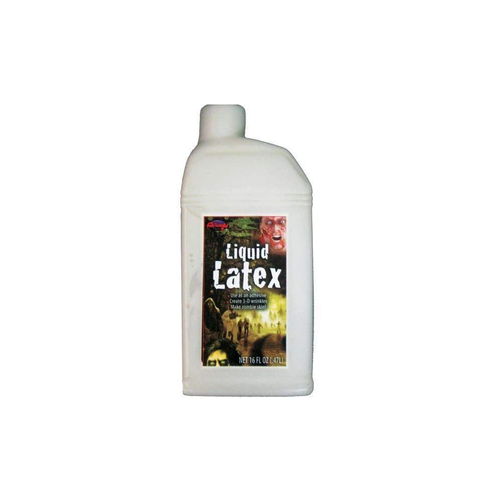 16 Ounce Clear Liquid Latex Costume Makeup Prosthetic