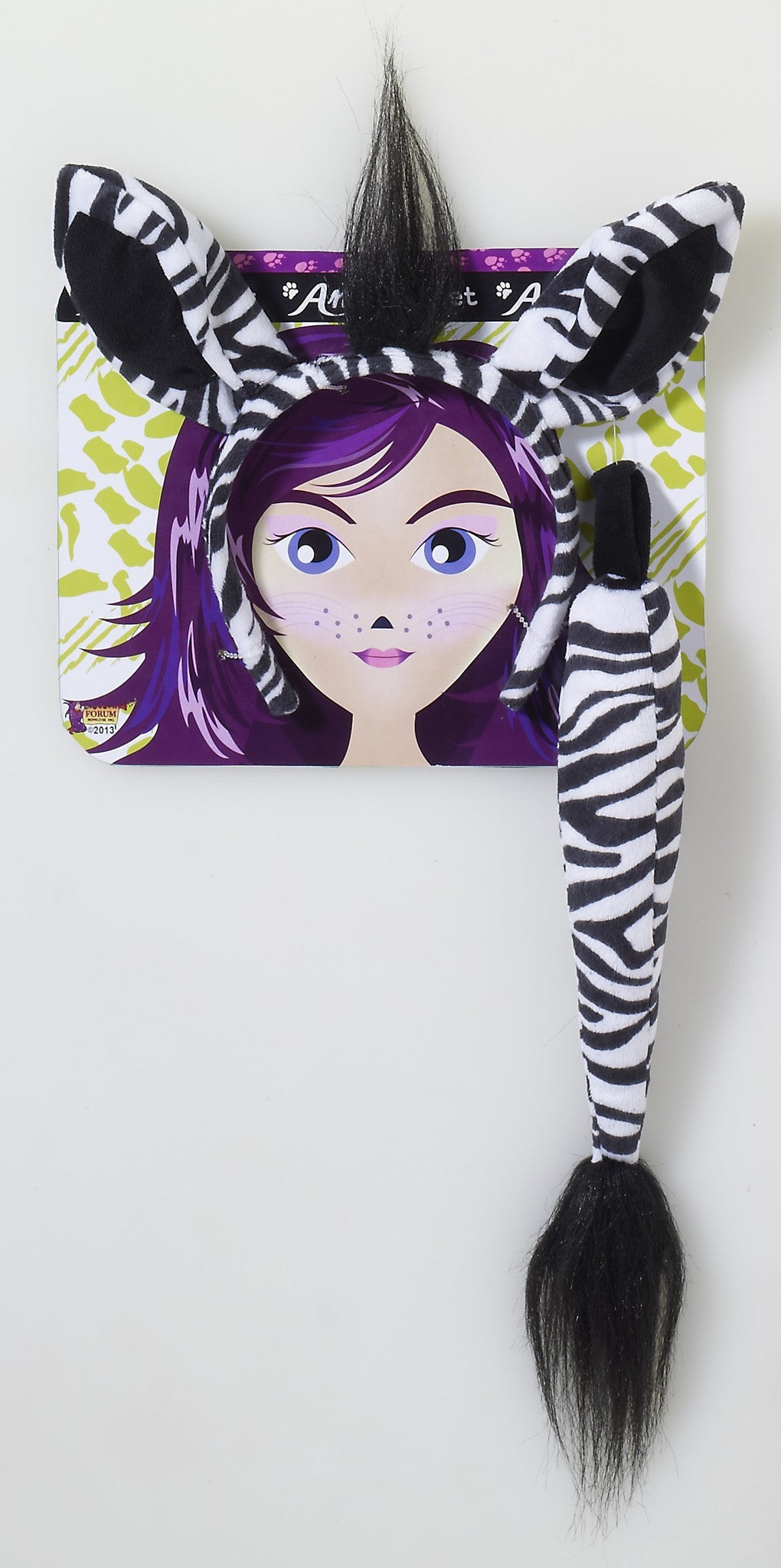 Zebra Ears & Tail
