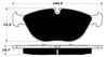 Porterfield Brake Pads for 2001 MERCEDES-BENZ SLK32 AMG - Dash Racegear