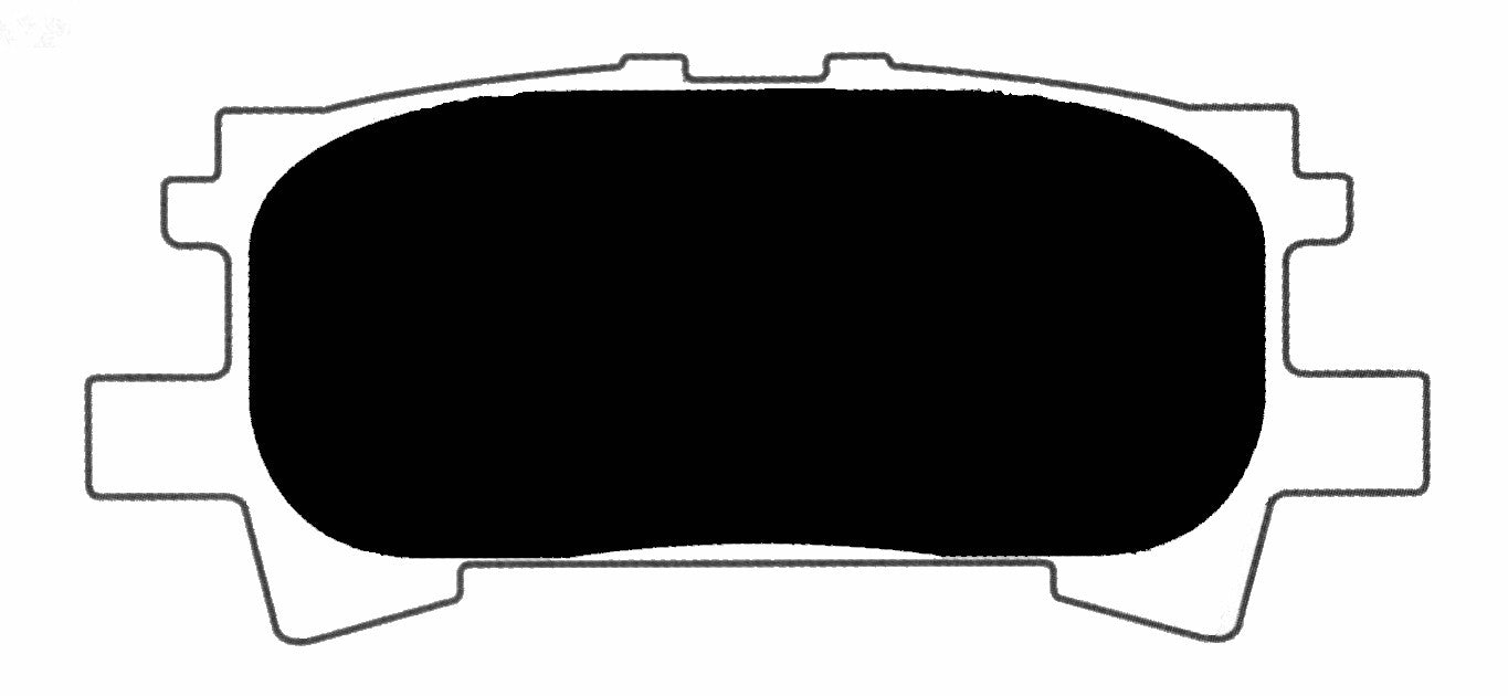 Porterfield Brake Pads for 2005 TOYOTA HIGHLANDER - Dash Racegear