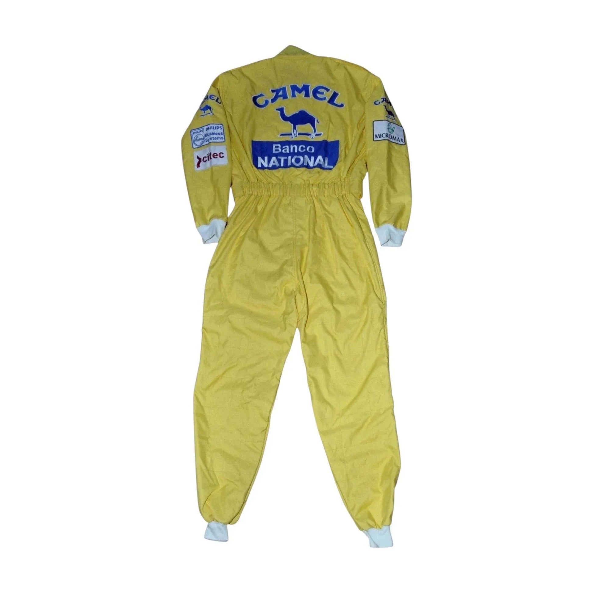 AYRTON SENNA SIGNED LOTUS 1987 F1 REPLICA Race SUIT - Dash Racegear