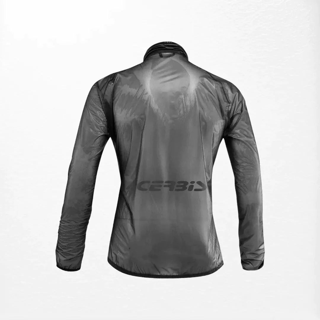 Acerbis Rain Dek Pack Jacket Black - Dash Racegear