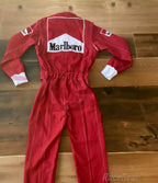 Alain Prost 1990 Ferrari F1 Embroidered Racing Suit