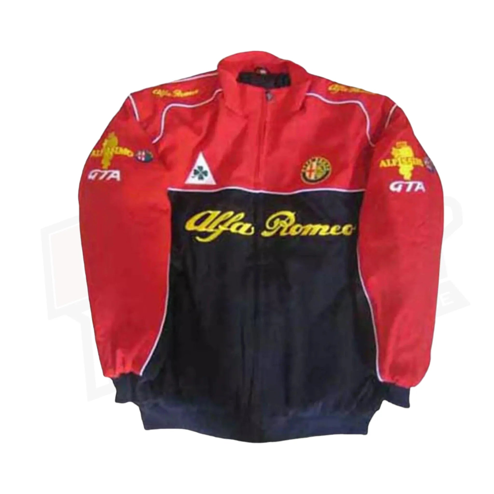 Alfa Romeo Vintage F1 Embroidered Racing Jacket - Dash Racegear