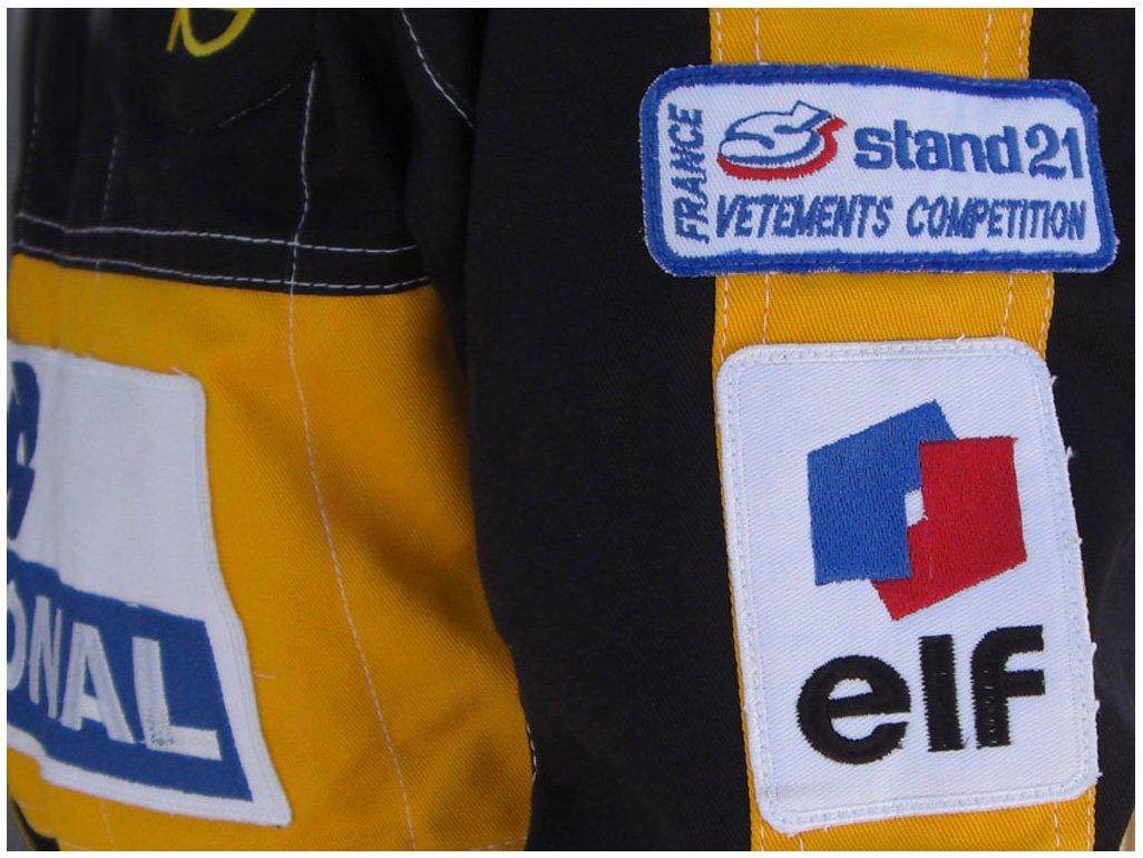 Ayrton Senna 1985 F1 Racing Suit Replica / Team Lotus Dash Racegear