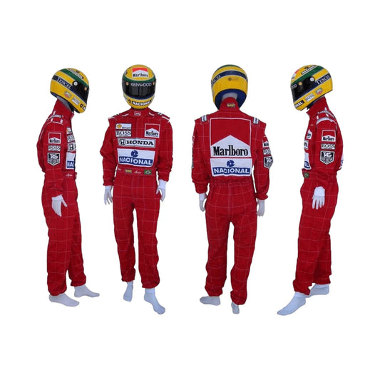 Ayrton Senna 1991 United States GP Race Suit - Dash Racegear